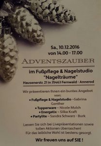 Adventszauber Nagelträume