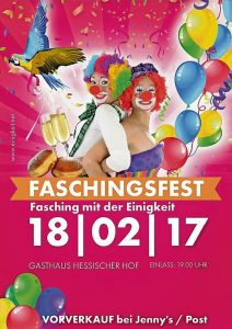 Fasching mit der "Einigkeit"