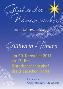 Glühender Winterzauber Steinbach 2017