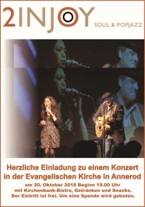 "2inJoy" in der evangelischen Kirche Annerod