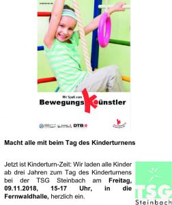 Tag des Kinderturnens