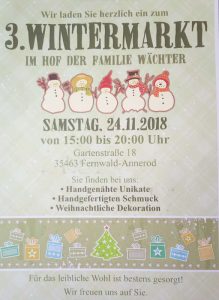 3. Wintermarkt der Familie Wächter