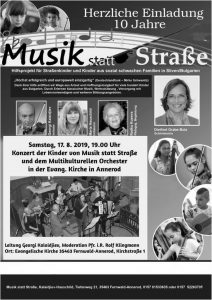 Musik statt Strasse