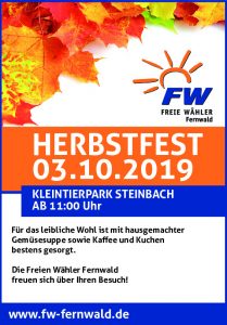 Herbstfest der Freien Wähler Fernwald