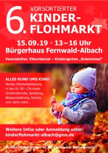 6. vorsortierter Kinderflohmarkt in Albach