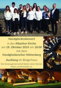 Handglockenkonzert in der Albacher Kirche