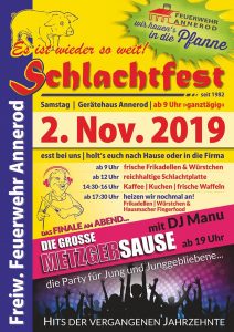 37. Schlachtfest Annerod