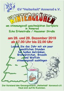 Winterglühen in Annerod 2019