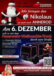 Feuerwehr Annerod Nikolausaktion