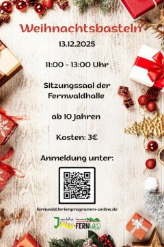 Weihnachtsbasteln-Fernwald