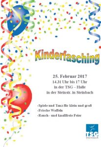 Kinderfasching 2017 Steinbach