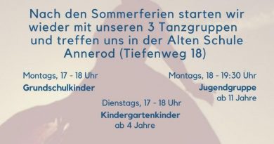 Kinder- und Jugendtanzgruppe Annerod